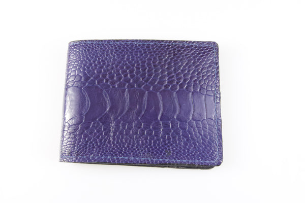 ultra-slim-bifold-genuine-ostrich-wallet-blue