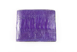 ultra-slim-bifold-genuine-ostrich-wallet-purple