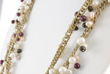 mixed-color-pearl-with-gold-layered-chain-necklace