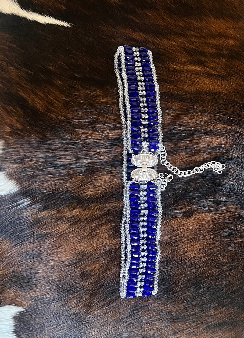 PURPLE CRYSTAL BELT