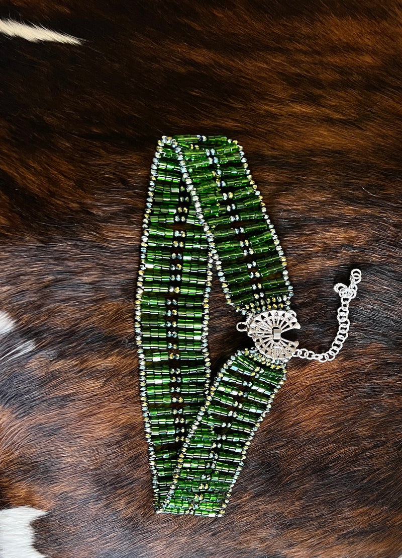 GREEN CRYSTAL BELT