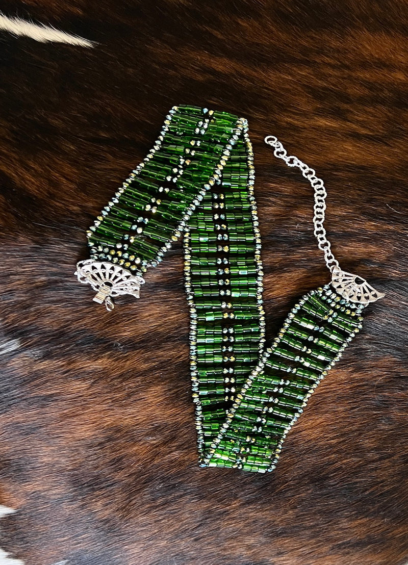 GREEN CRYSTAL BELT