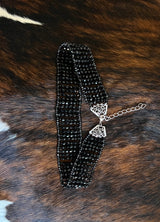 BLACK CRYSTAL BELT