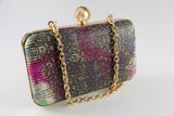 pink-brown-genuine-lizard-box-clutch