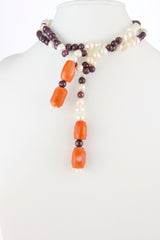 purple-white-freshwater-pearl-with-genuine-pink-coral-laureate