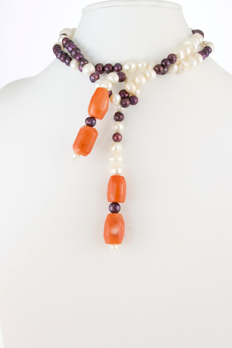 purple-white-freshwater-pearl-with-genuine-pink-coral-laureate