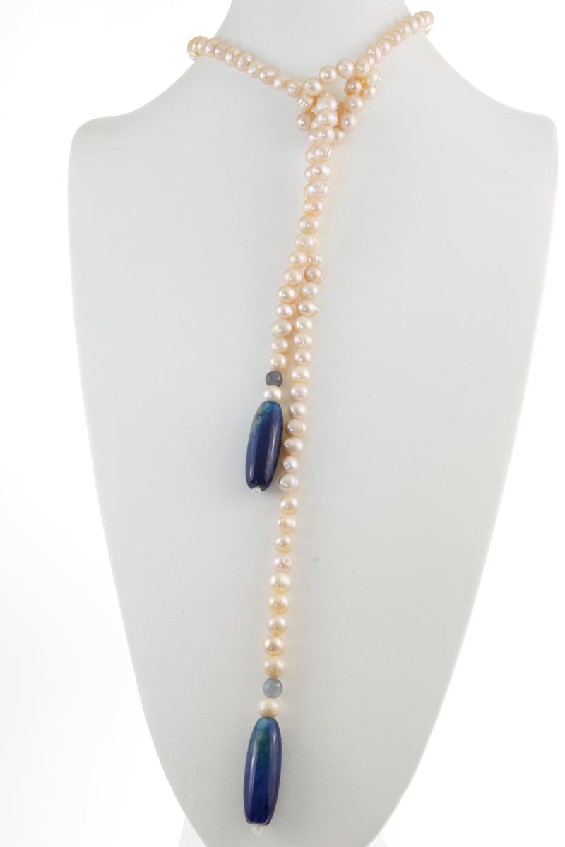 cream-freshwater-pearl-blue-agate-stone-laureate
