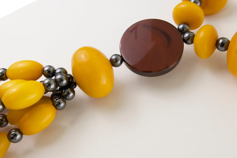 dramatic-amber-hematite-jade-necklace-set