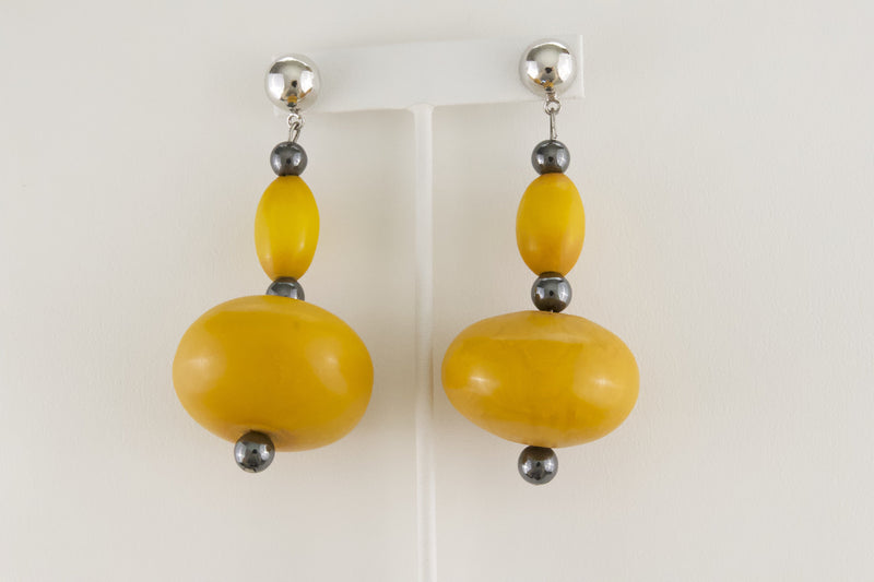 dramatic-amber-hematite-jade-necklace-set