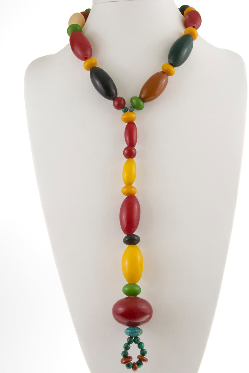 multi-colored-amber-beads-necklace