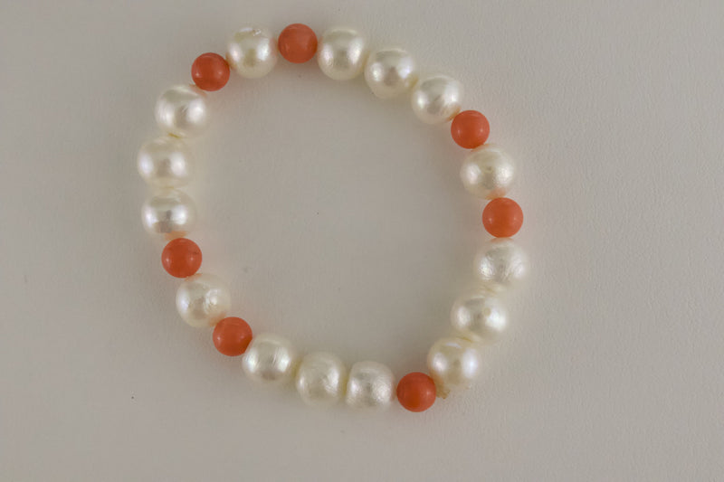 genuine-italian-coral-fresh-water-pearl-choker-set