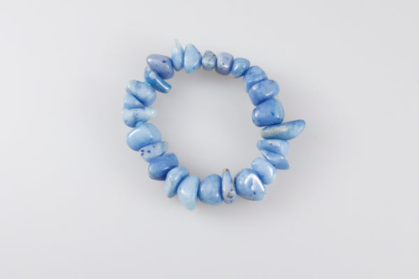 ocean-blue-african-stone-bead-bracelet