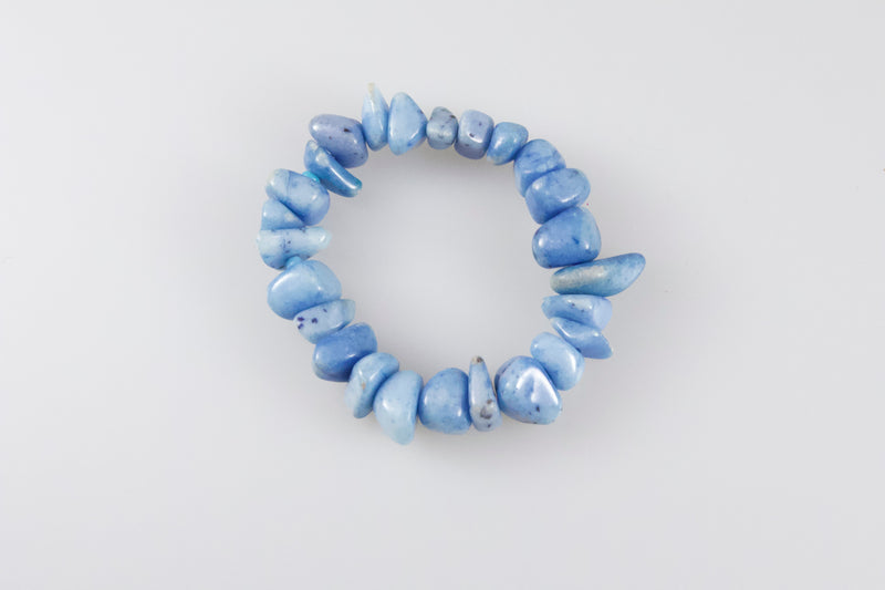 ocean-blue-african-stone-bead-bracelet