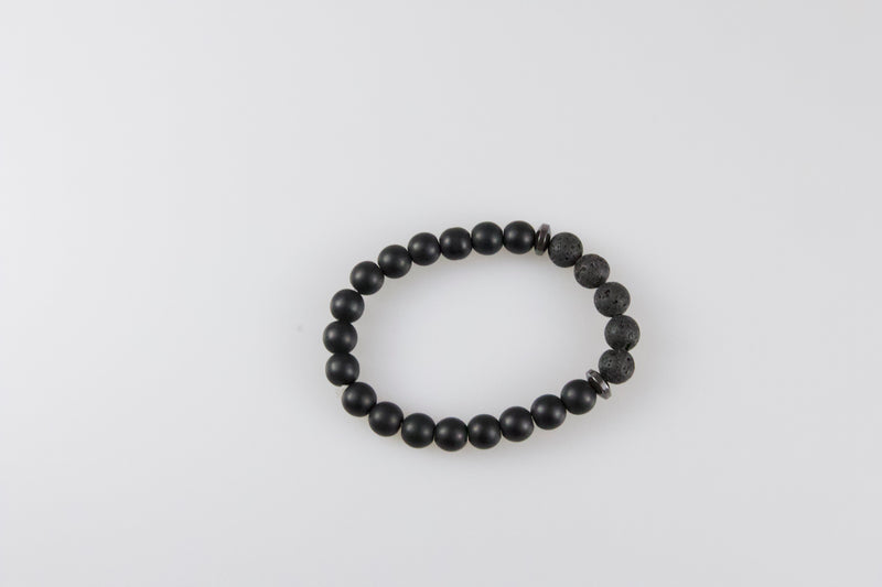 black-glossy-agate-stone-bracelet