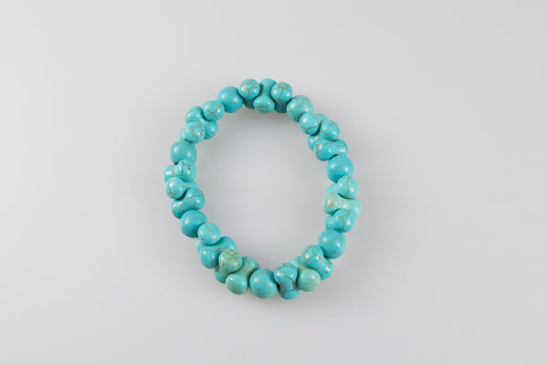 turquoise-stone-drum-bracelet