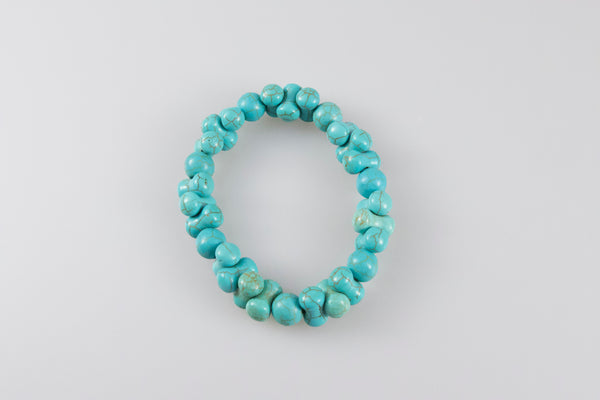turquoise-stone-drum-bracelet